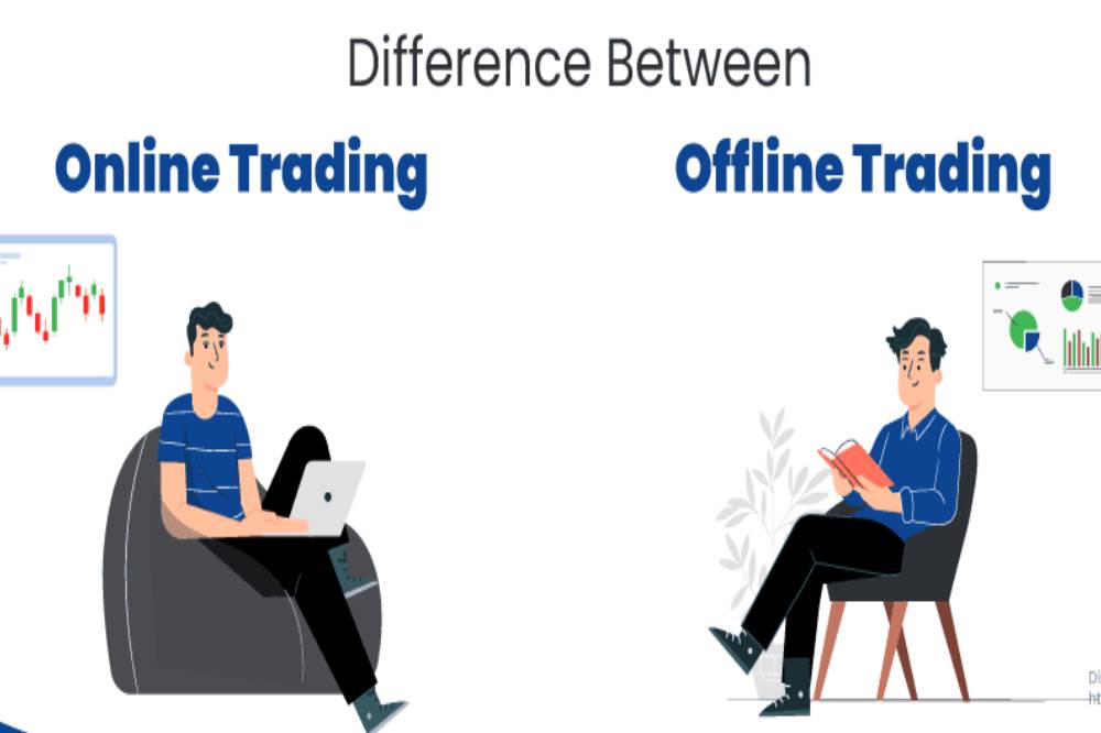 Difference between offline and online system